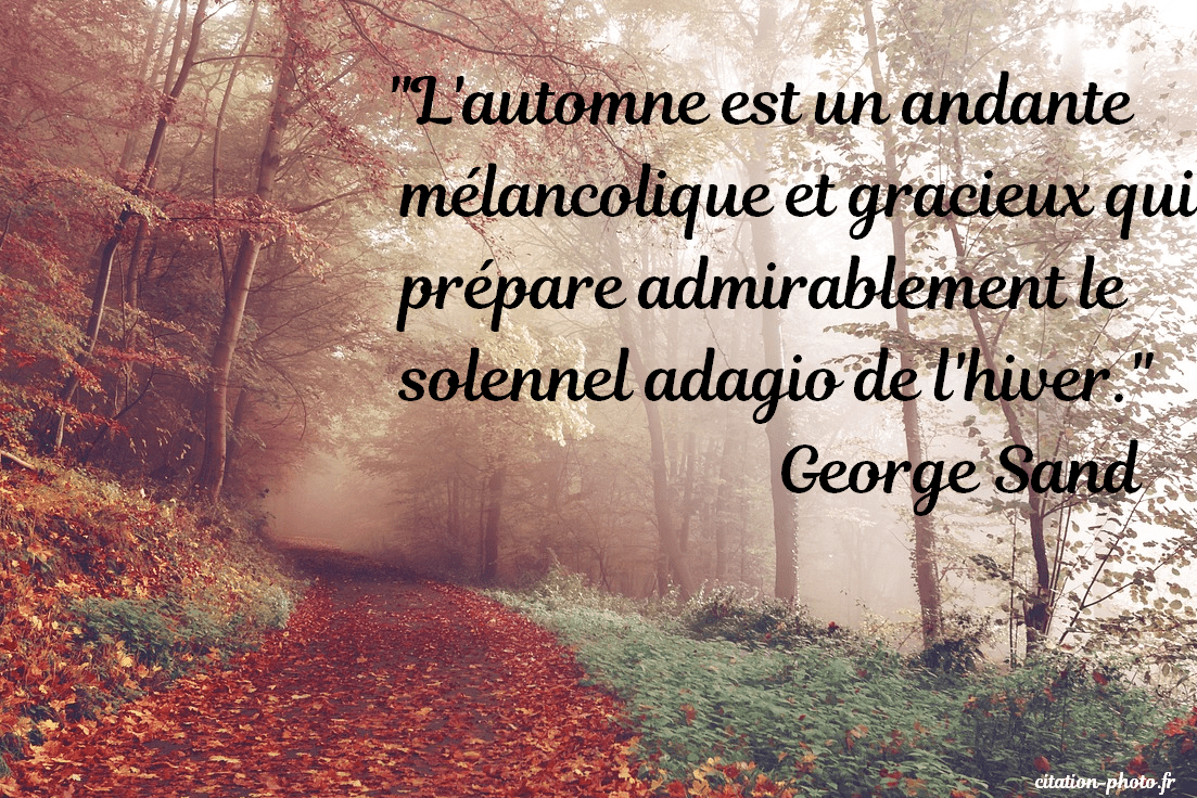 image automne George sand page web oct 2024