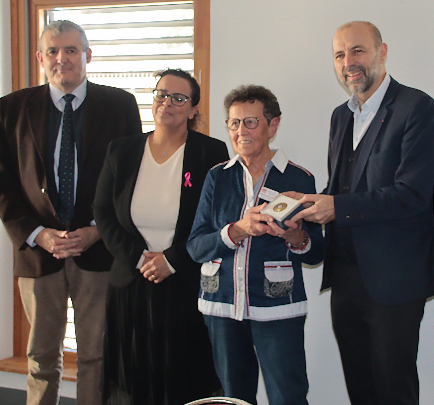 Remise Médaille Agnès Sotty